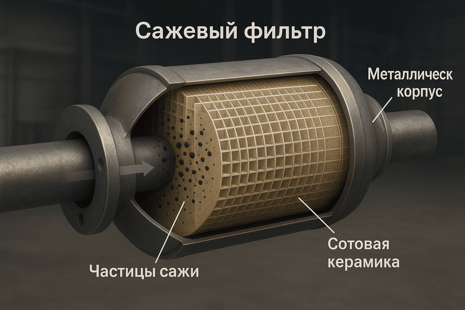 Что происходит с сажевым фильтром при удалении: разбор внутреннего устройства